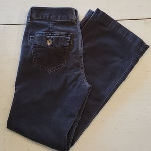 Eddie Bauer Grey Corduroy Boot Cut Size 4